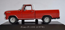 Load image into Gallery viewer, Ford F100 (1978) Pickup- CIB - Cx Acrílico Vermelha e branca