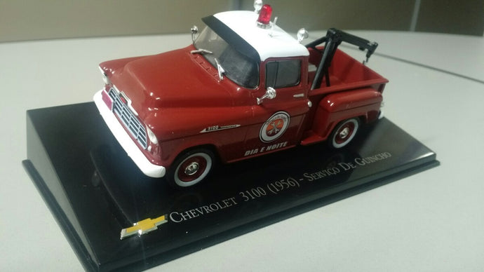 Chevrolet 3100 1956 Serviço de Guincho - CHEVY 3100 SÓ A MINIATURA SEM A CAIXA DE ACRÍLICO