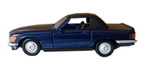 Mercedes Benz 500 SL AZUL Escuro - Fora da Embalagem