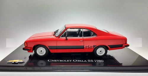 Opala SS 1980 Vermelho - cx Acrilico ED56